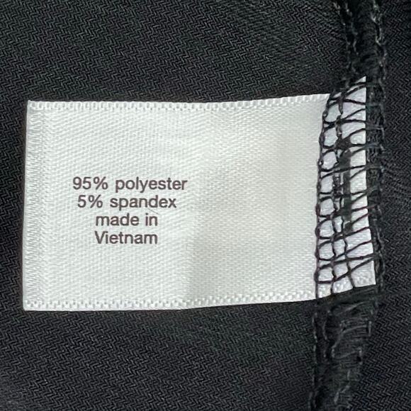 Lane Bryant Black Knit Top Upper Front Panel With Ties Size 22/24 - Picture 6 of 10